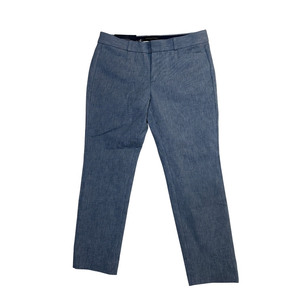 Banana Republic Sloan Skinny Fit Ankle warm Pants Blue - Women's Size 6S